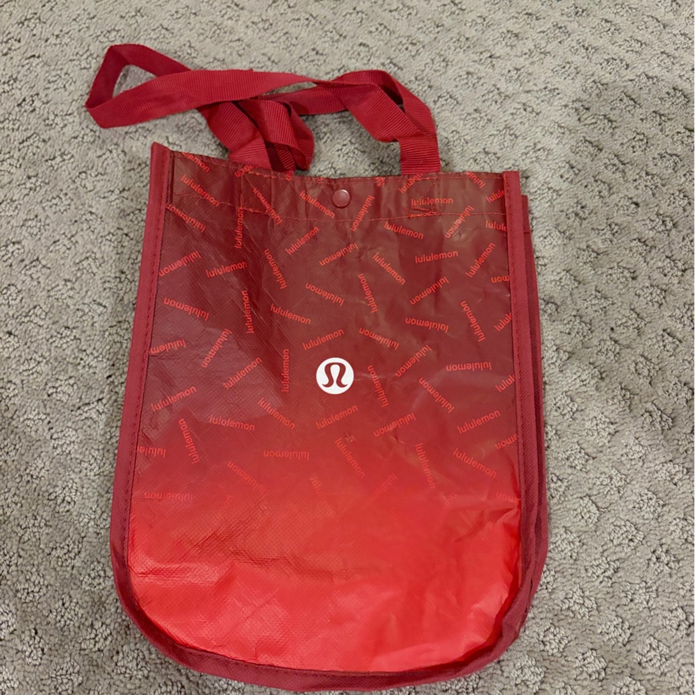lululemon athletica Red Tote Bag